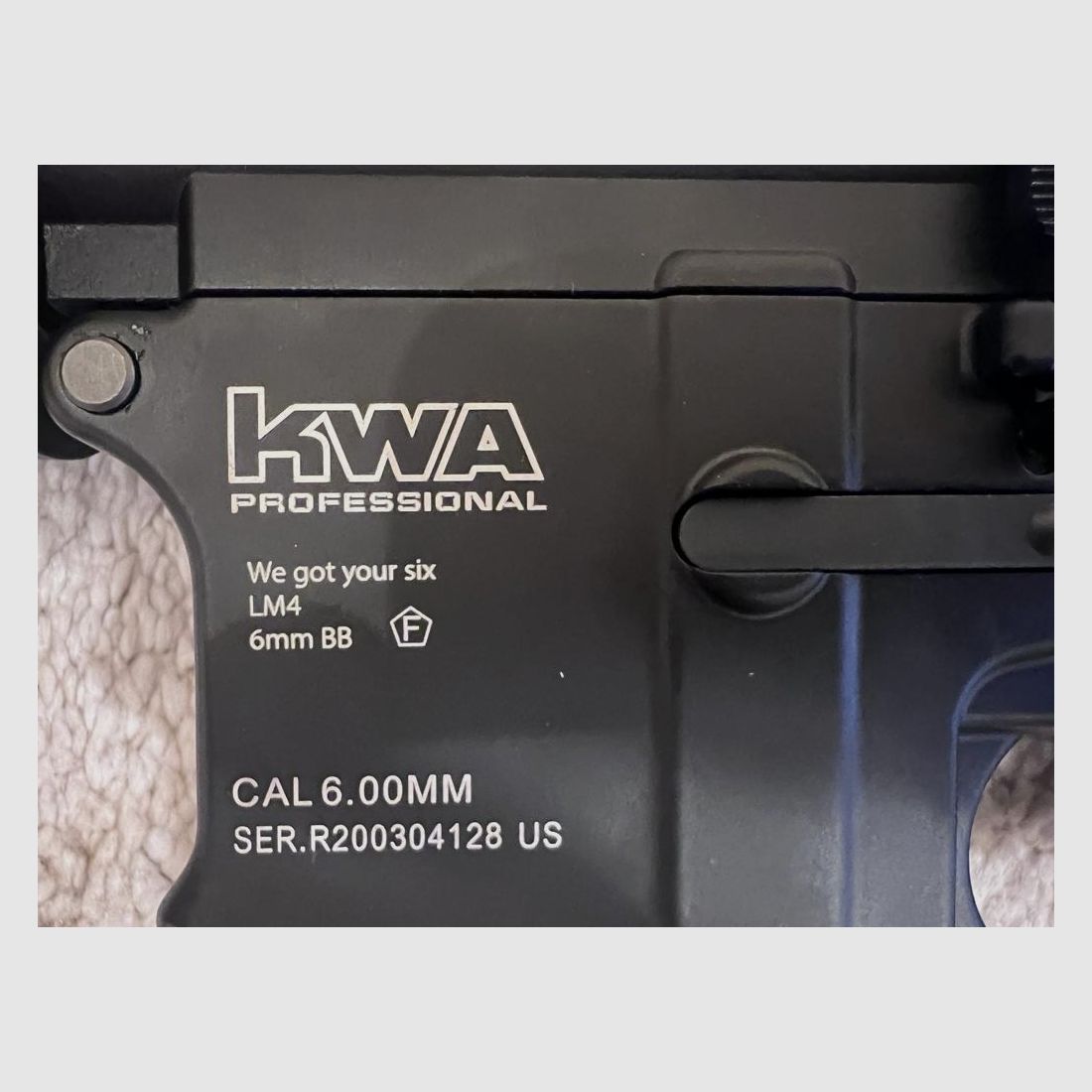 KWA LM4 RIS GBB – Neuwertig mit Red Dot, Tasche & Zubehör