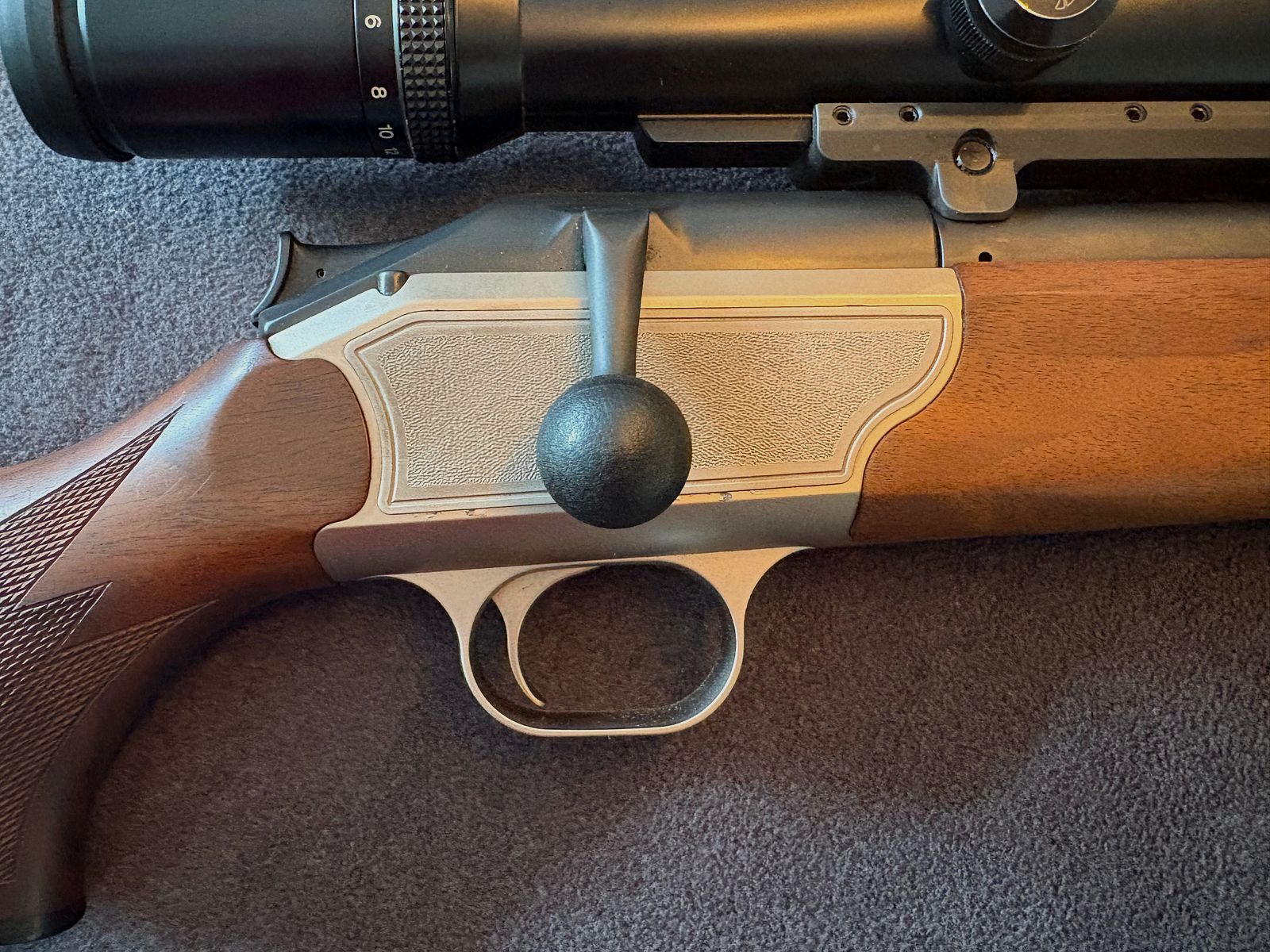 Blaser R93 bolt-action rifle Cal. 9,3x62 incl. Swarovski Habicht Nova 3-12x56 (red dot) & Kickstop