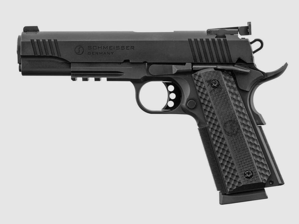 Schmeisser HUGO 1911 Pistool met LPA Vizier - ***Schmeisser 1911 kal. .45 ACP Thunder Bronze, afbeelding 5 van 8