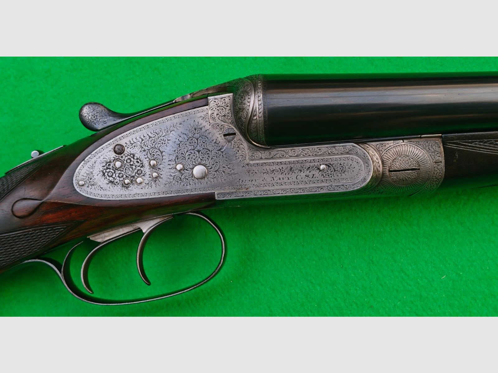 Army & Navy double rifle sister England 12/65 COLLECTOR