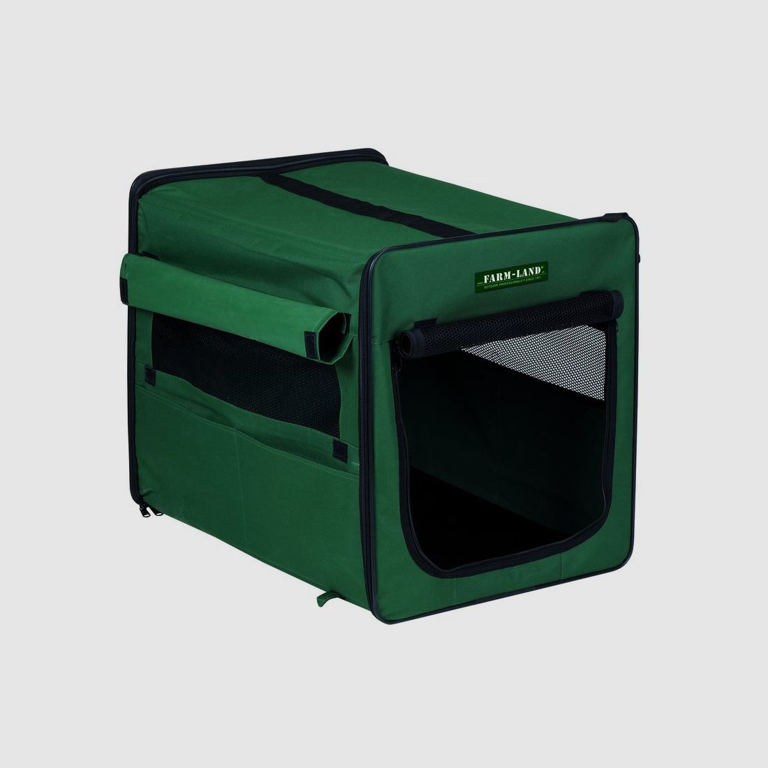Farm-Land Hunde-Transportbox Grün L