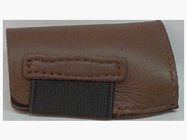 Mouthpiece protector BDF - Cal. 12, leather