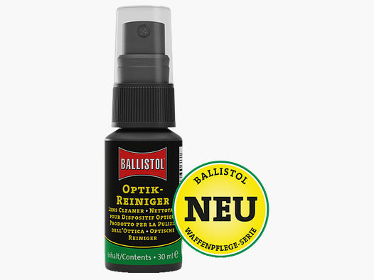 Ballistol nettoyant pour optiques en spray pompe 30ml