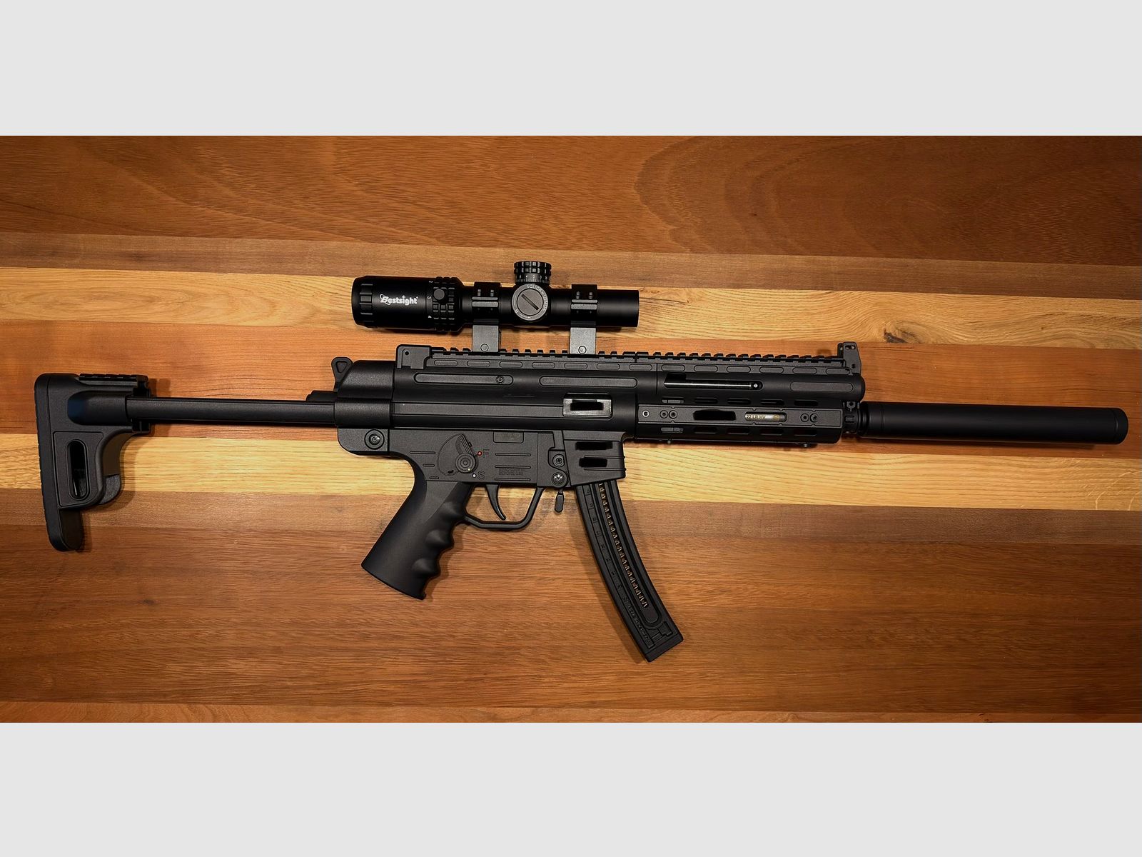 German Sport Guns - GSG-16 (.22 lfB) | État impeccable | env. 100 coups | incl. optique