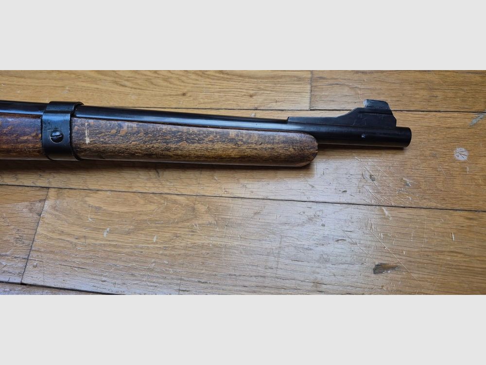 Zeldzaam douanewapen « ZollKarabiner » Heym 1952 – Zeldzaam wapen uit de periode vóór de heroprichting van de Bundeswehr in 1955 – Kal. 8×57 IS – Ultra hoogwaardige fabricage van Heim – Perfecte mechanica en afstellingen – Prachtige loop – Mono-nummer – Laatste vertegenwoordiger van het 98-systeem in Duitsland – Zeldzaam dienstwapen in TBE++, afbeelding 7 van 28