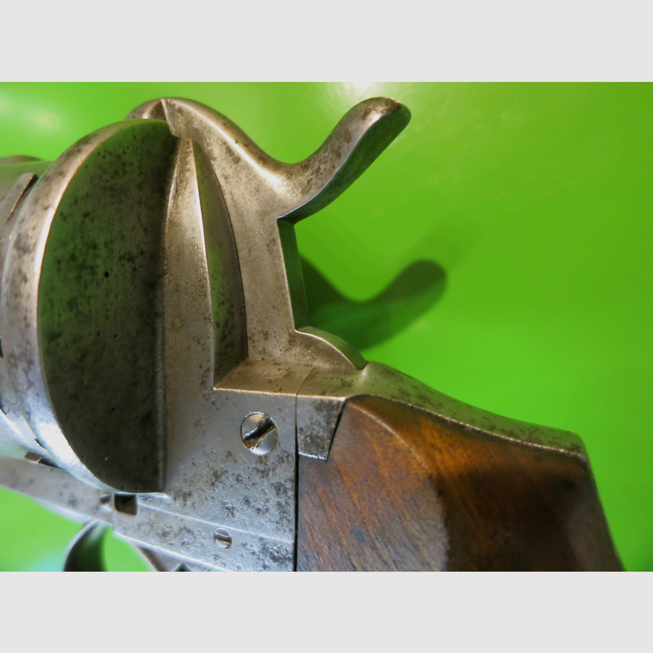 Lefaucheux-Stiftfeuerrevolver 1865, 12 schüssig, Kal. 9 mm Lefaucheux, super selten     #53-