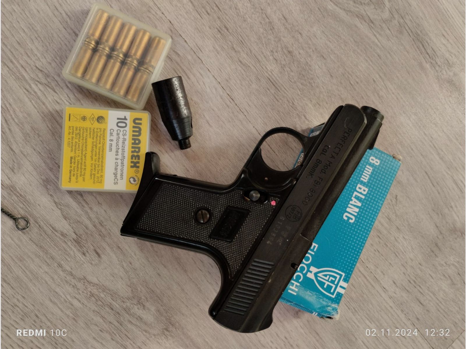 Gaspistole 8mm, Reck FBI 8000