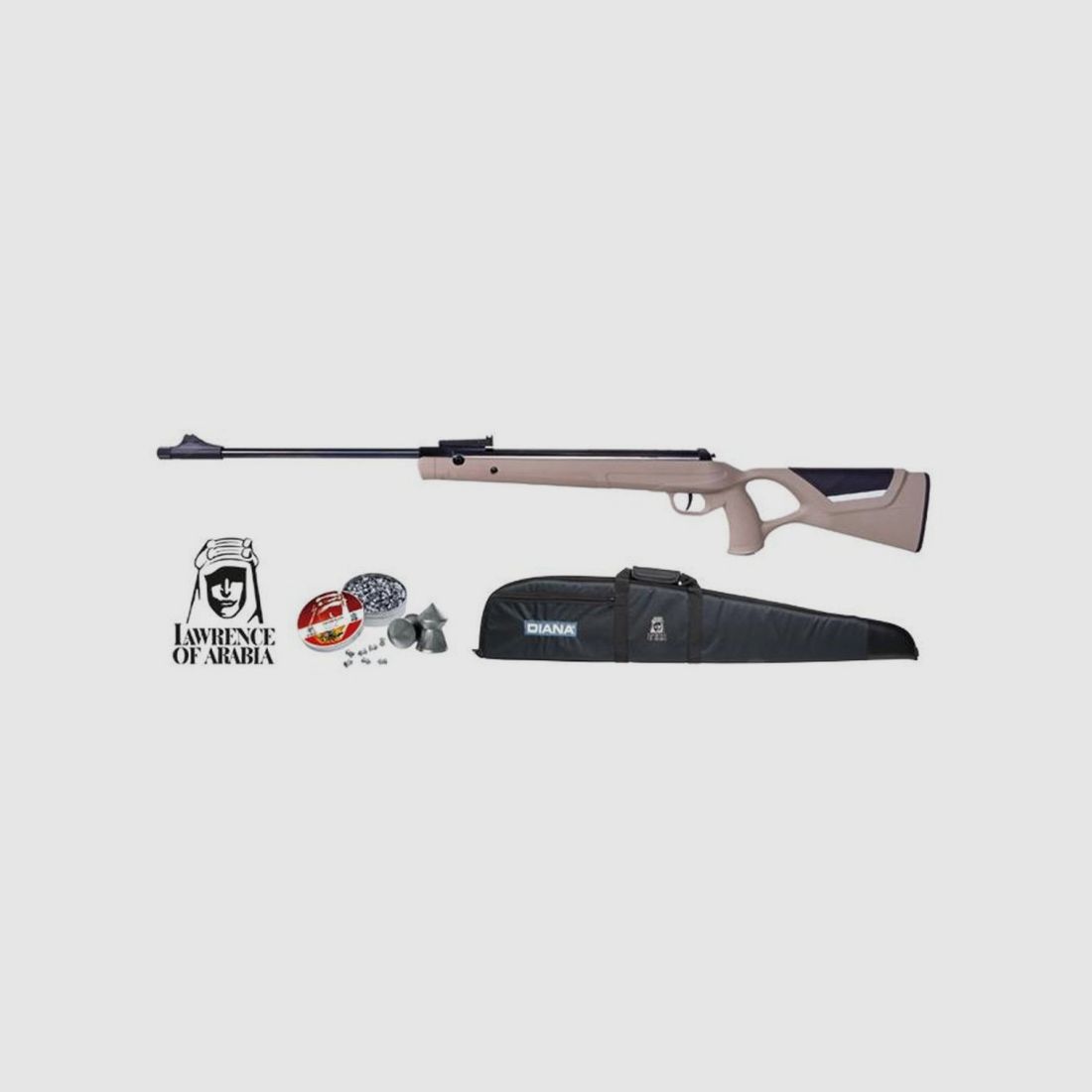 DIANA RIFLE 34EMS TAN cal.4,5, imagen 1 de 3