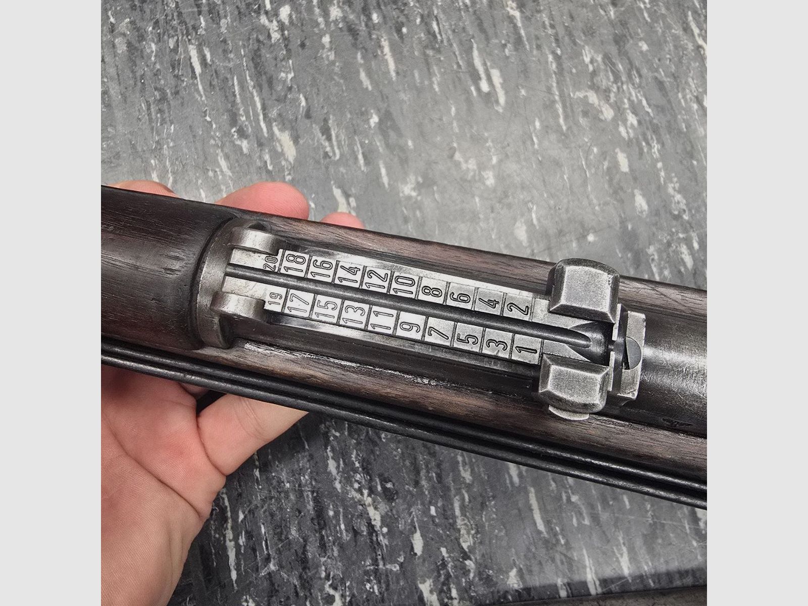 Karabiner 98k – Contrat portugais m/937 (1937) numéro identique avec baïonnette