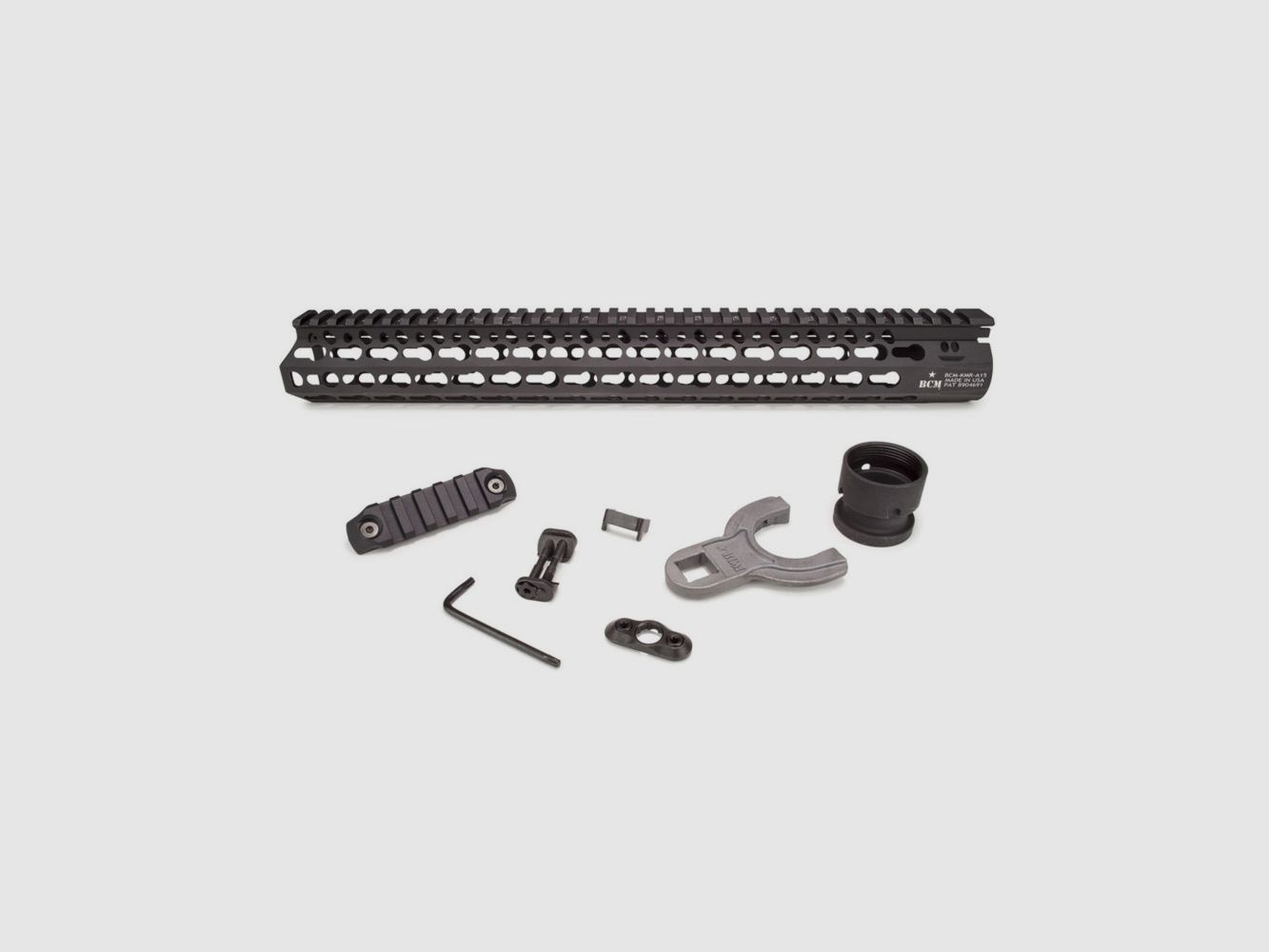 BCM® KeyMod Rail - ALPHA, 5.56, 15-inch - Black