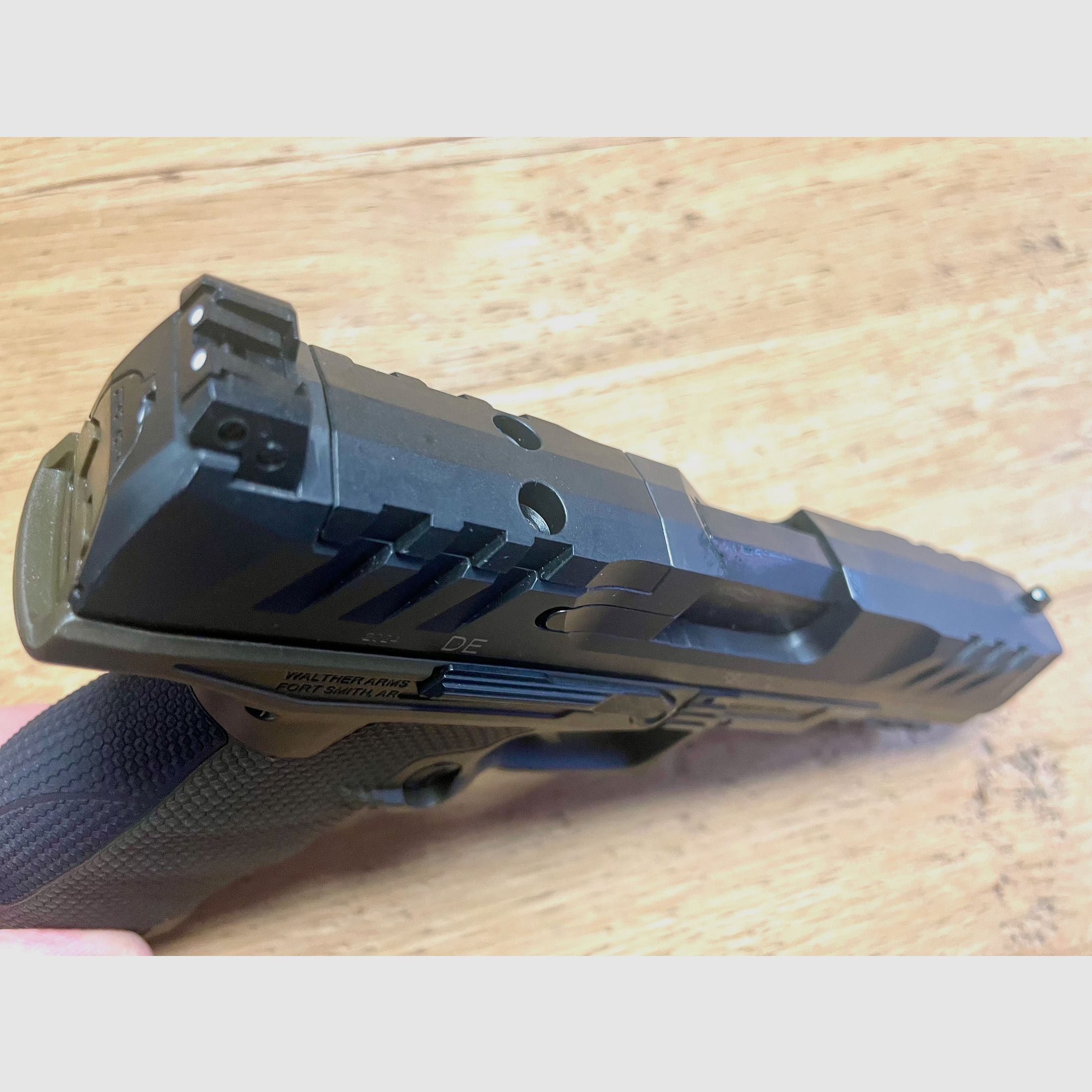 Walther PDP Full Size 5” OR V2 OD Verde 9mm Luger