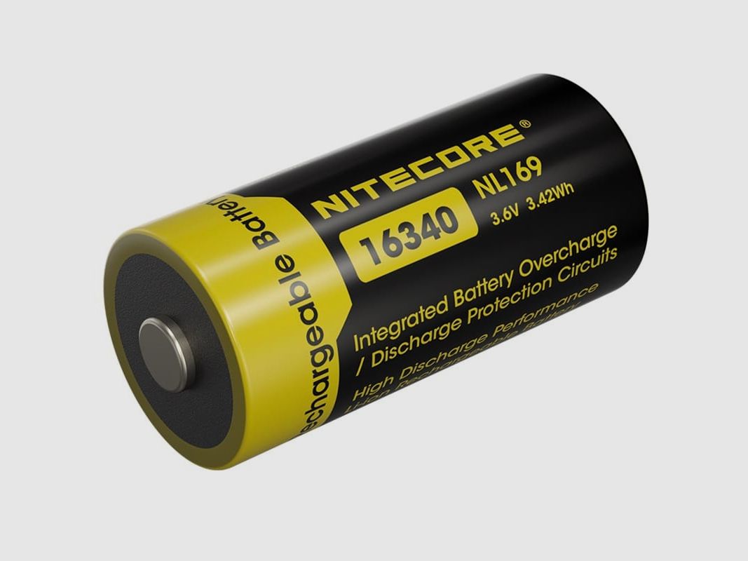 Nitecore Li-Ion Akku 16340 950mAh