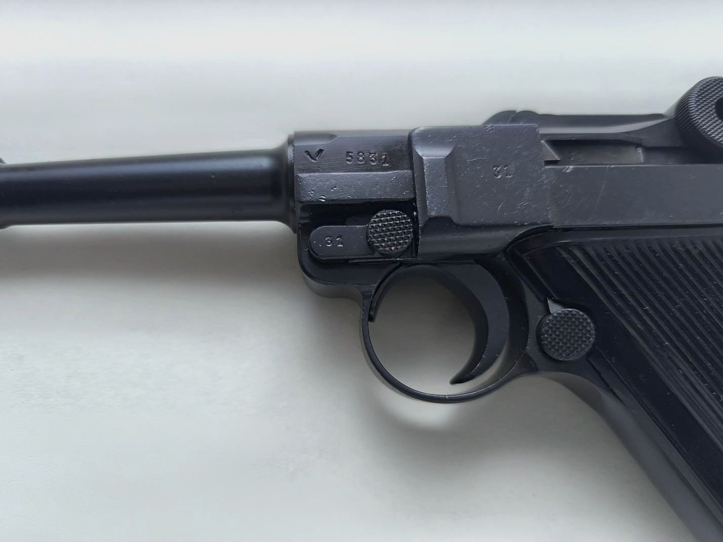 Mauser P08 S/42 Pistole cal. 9mmP – 1937, Bild 12 von 12