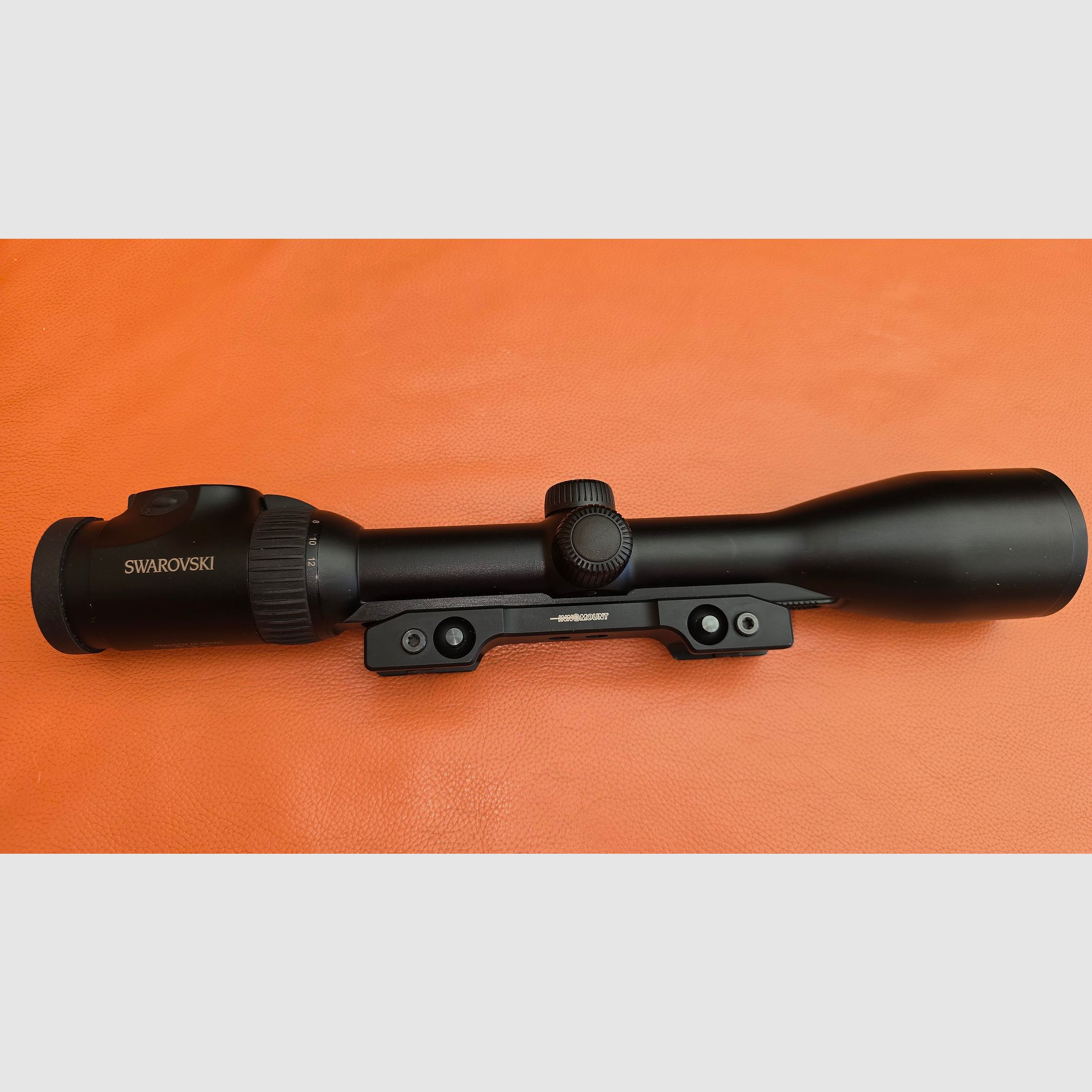 Swarovski Optik 2-12x50 Z6i mit Schiene SR auf Innomount QD Brückenmontage für Picatinnyschiene und Basen aus Stahl für Sauer 100/101 oder Rem.700.