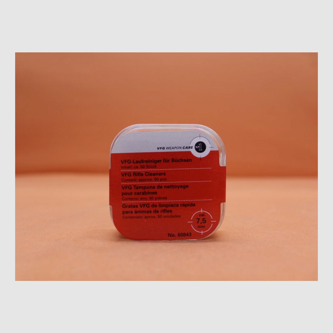 VFG. VFG-Laufreiniger 7,5mm (66843) 50 St. saugfähiger Spezialfilz