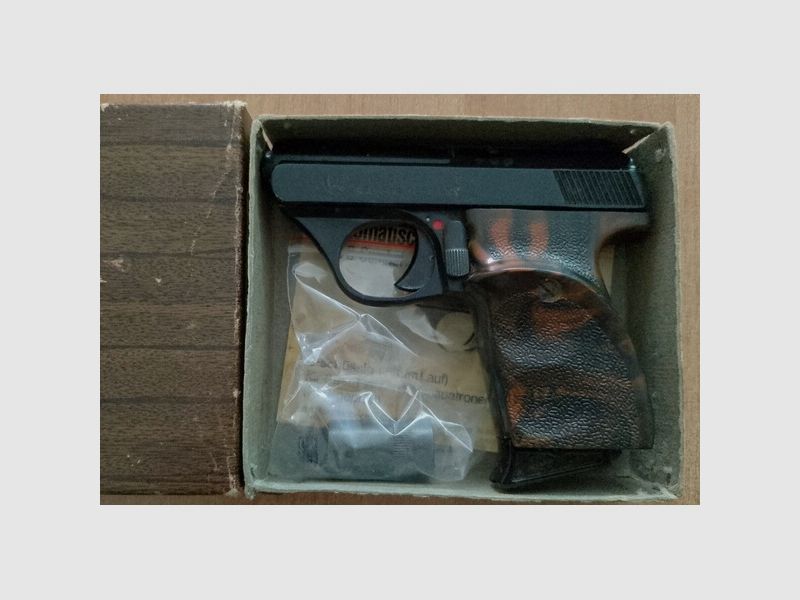 Erstes PTB! ME 8 Combat in 8 mm Knall im PTB 176 mit Verpackung!