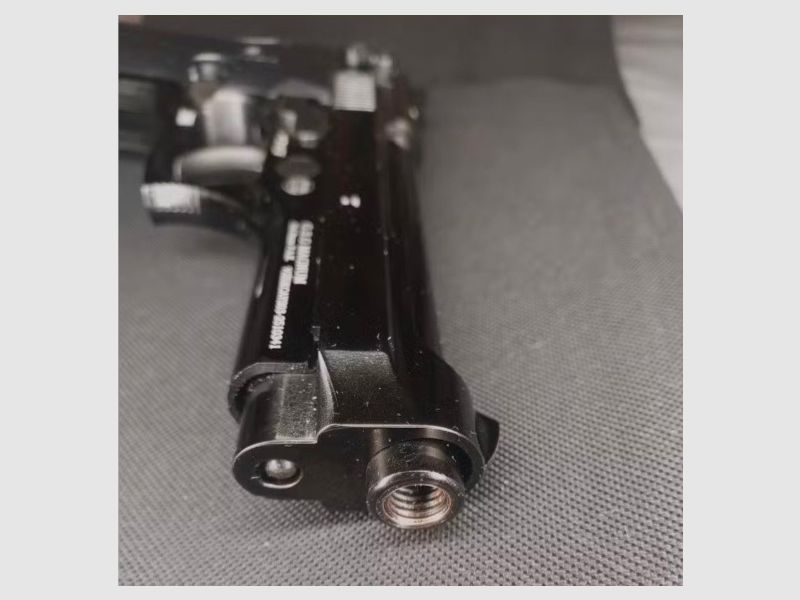 Ekol Firat Magnum Schreckschuss Pistole in schwarz, Kaliber 9mm P.A.K. (PTB 1112)