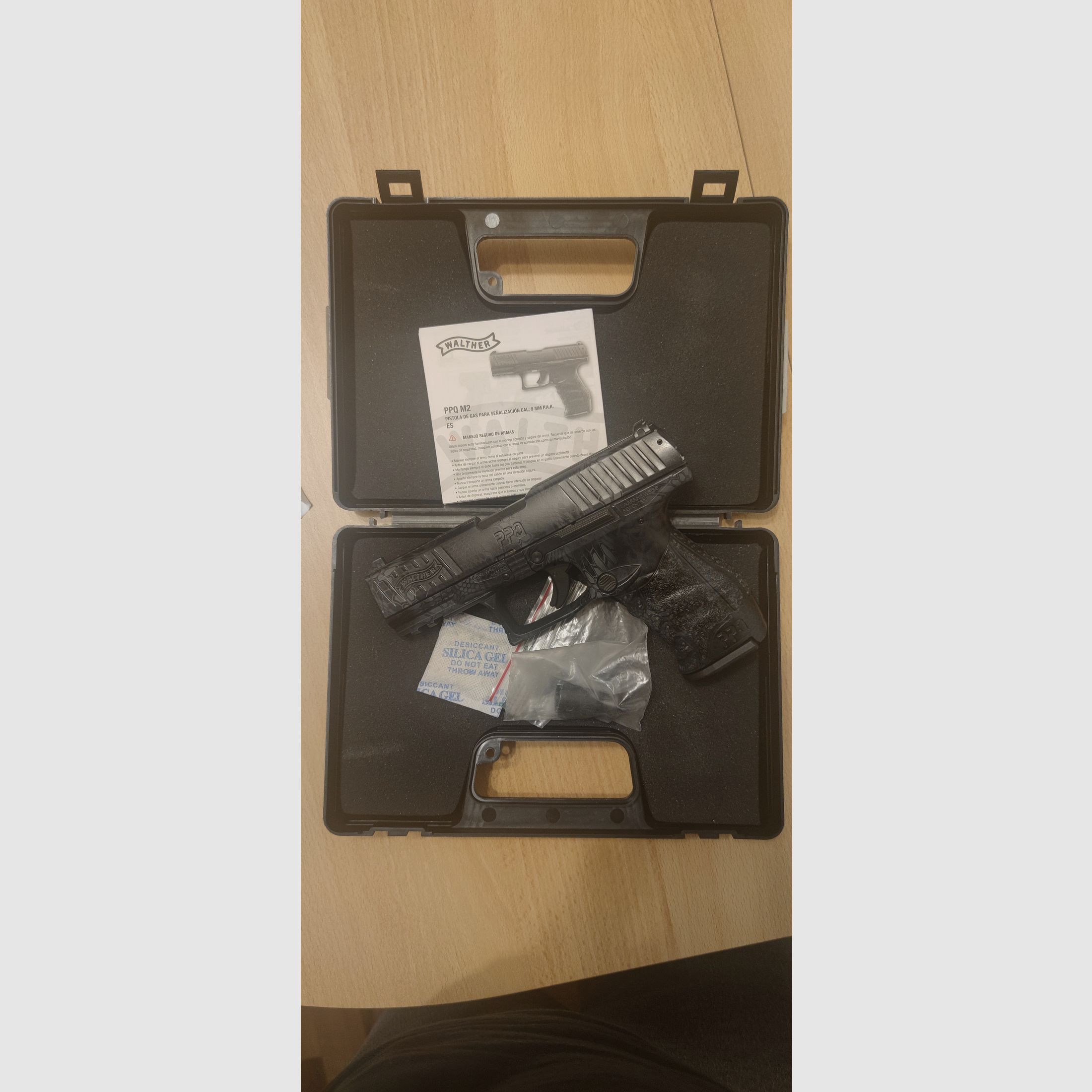 Walther PPQ kryptek 9 mm PAK