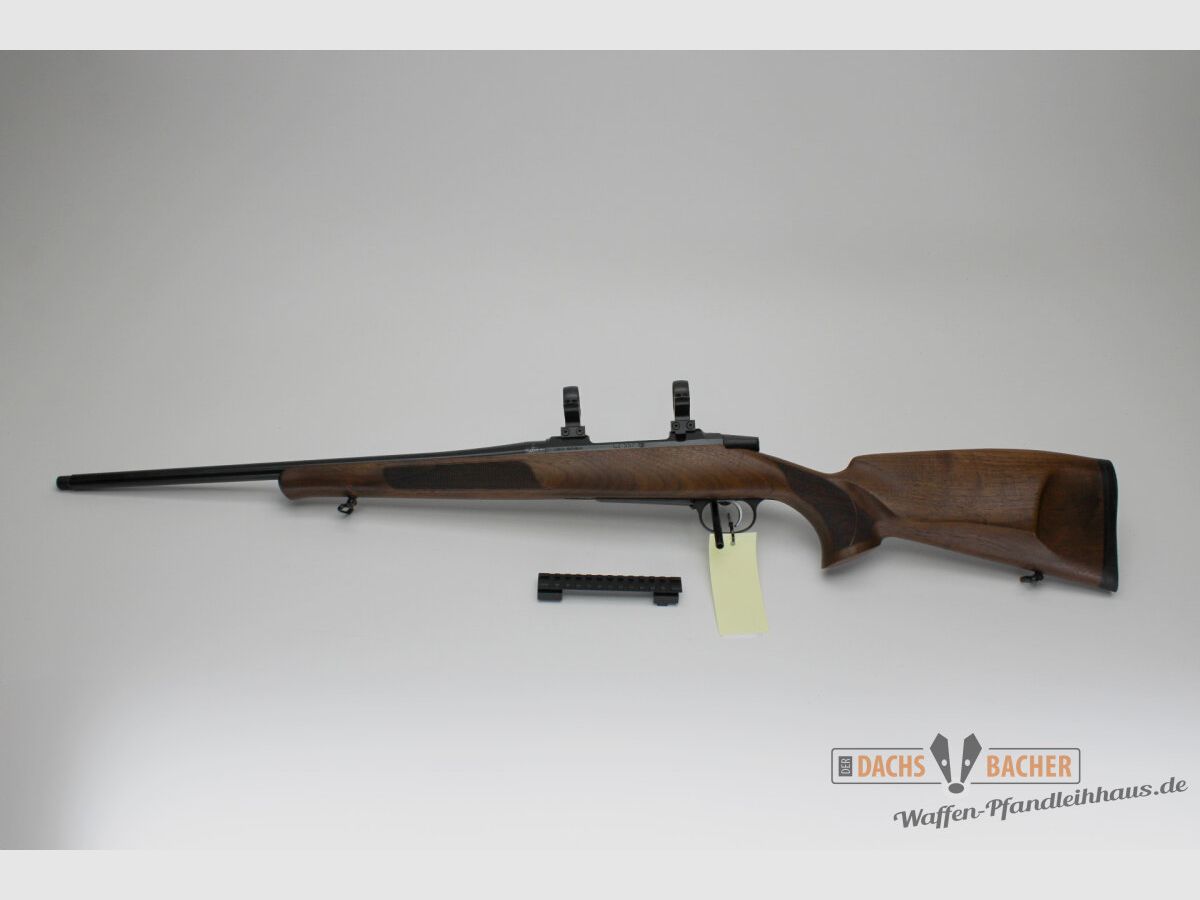 Rep. Büchse CZ 557 LUX Kal. 8x57 Mündungsgewinde mit Schiene und 30er Ringen, Bild 1 von 8