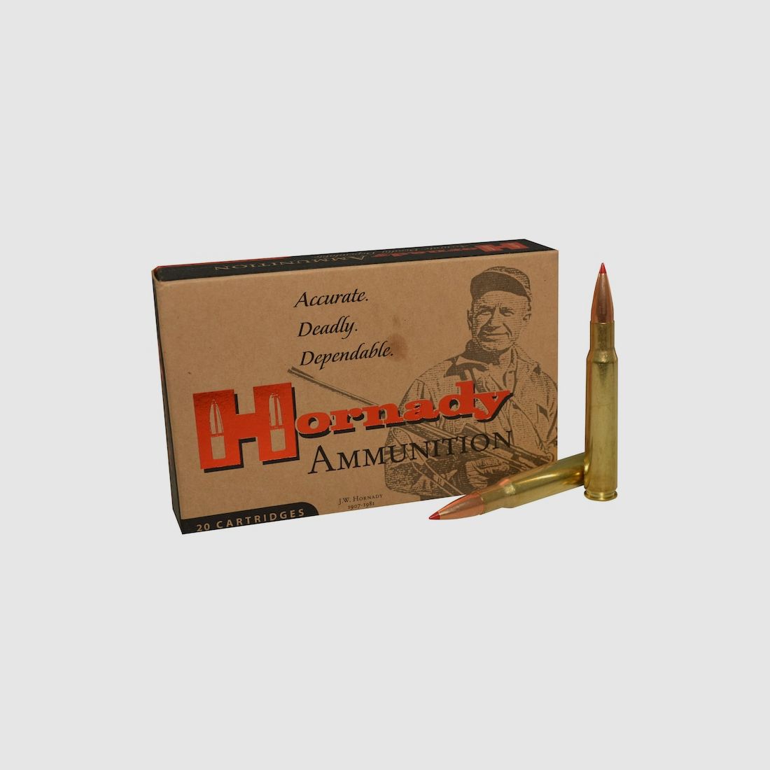 Hornady Vintage Match .30-06 Sprg. 168GR ELD Match 20 Patronen