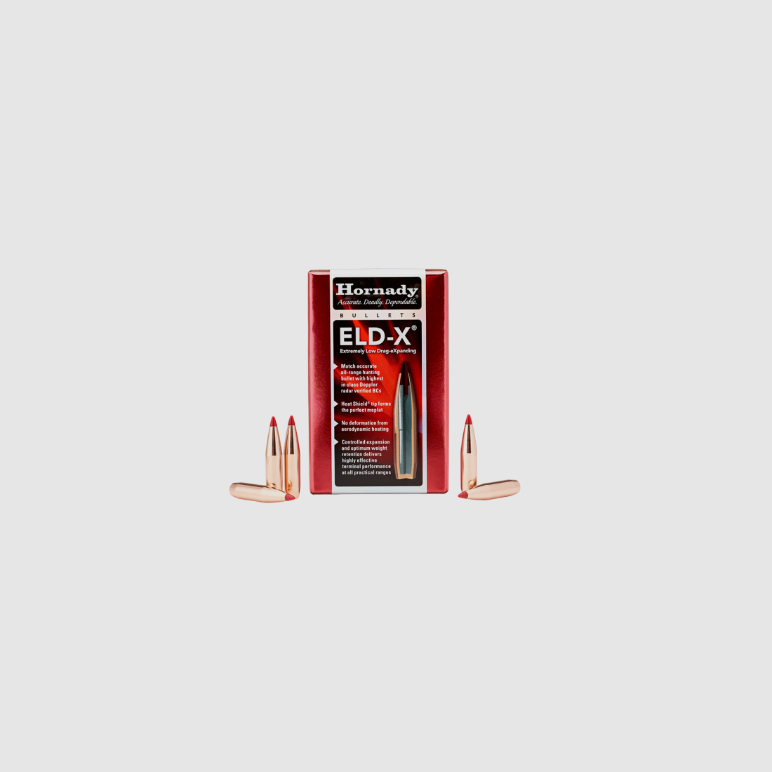 Hornady Geschosse 7mm / .284 – ELD-X 150gr – 100er