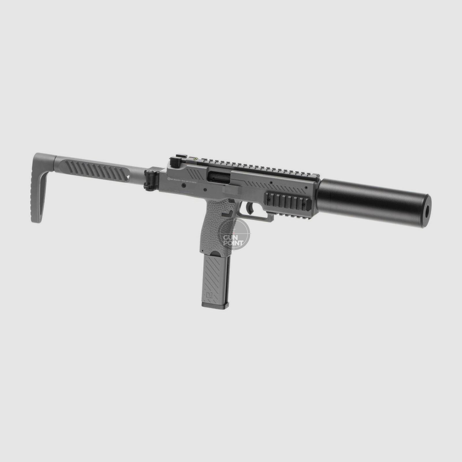 Softair - Maschinenpistole - VORSK VMP-1 SMG GBB Set Semi grau - ab 18, ber 0,5 Joule