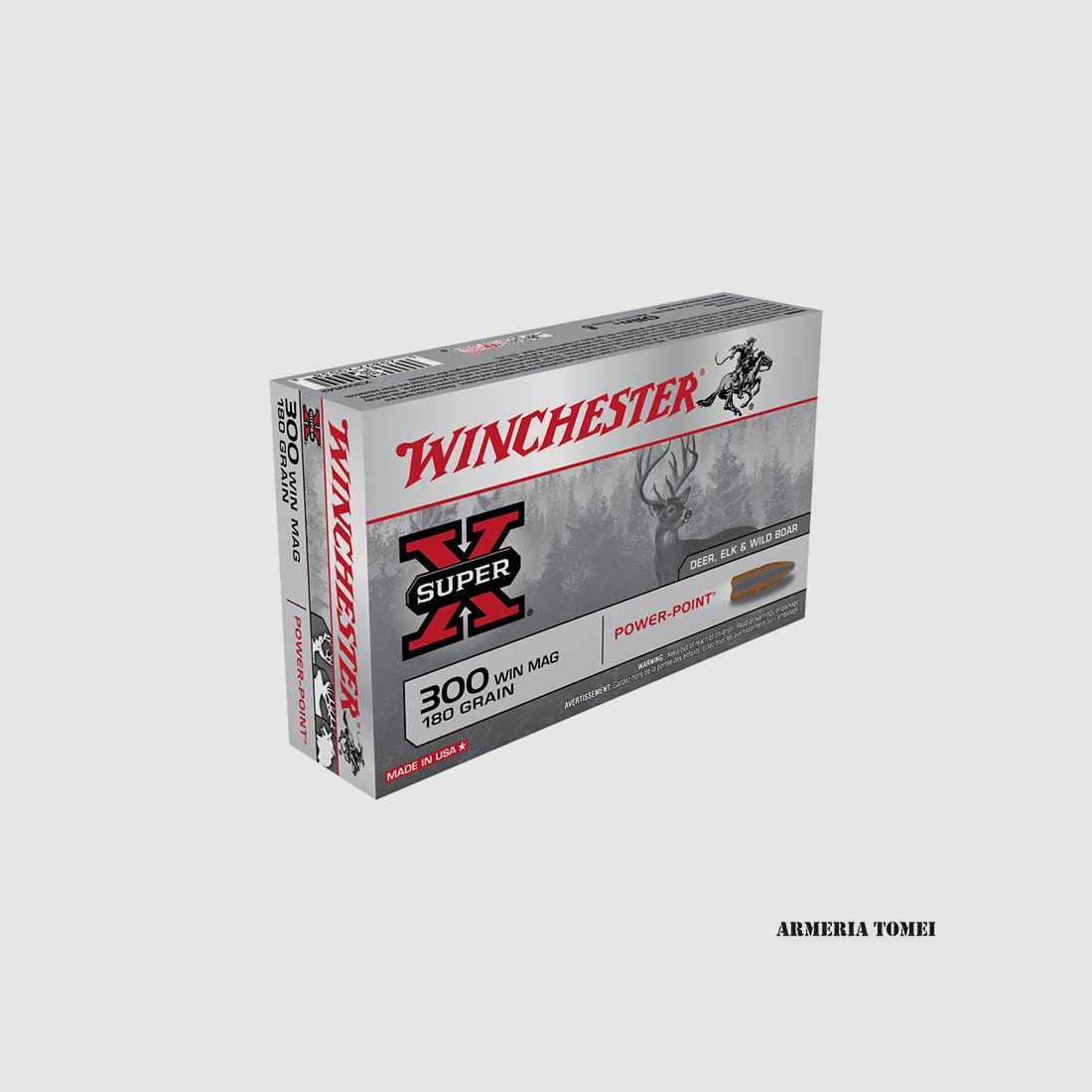 WINCHESTER – 300 WIN MAG 180GR POWER POINT, image 1 of 2