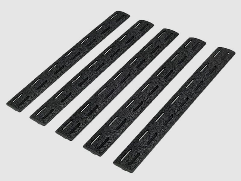 BRAVO COMPANY MCMR Rail Cover Kit für M-LOK Schwarz