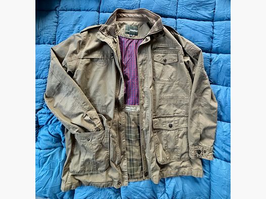 SAFARI Jacket original JEEP in Sahara beige nieuw maat 56/58
