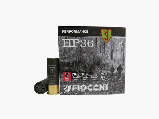 Cartucce Fiocchi HP 36 cal. 12/70 36 g piombo 3