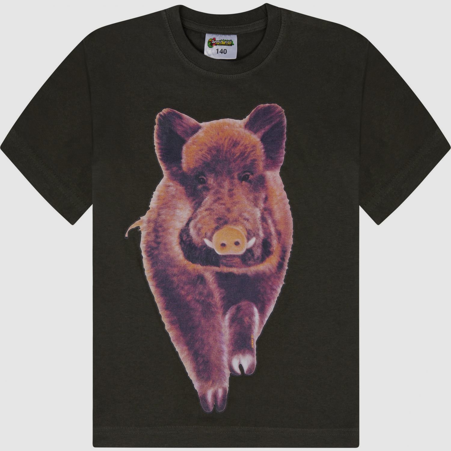 T-Shirt "Wild Boar" Kids (Olive)