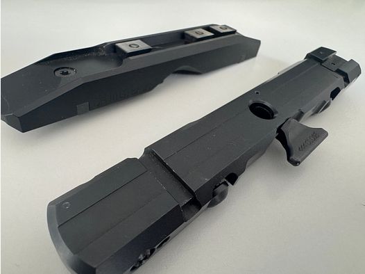 Dentler Basis Vario für Blaser Sattelmontage R8 R93 K95 BBF 95 97 usw. und Oberteil passend für Zeiss Innenschiene