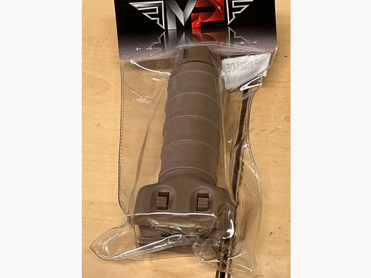 Frontgriff für Airsoft vertikal in Dark Earth lange Version TYP 2