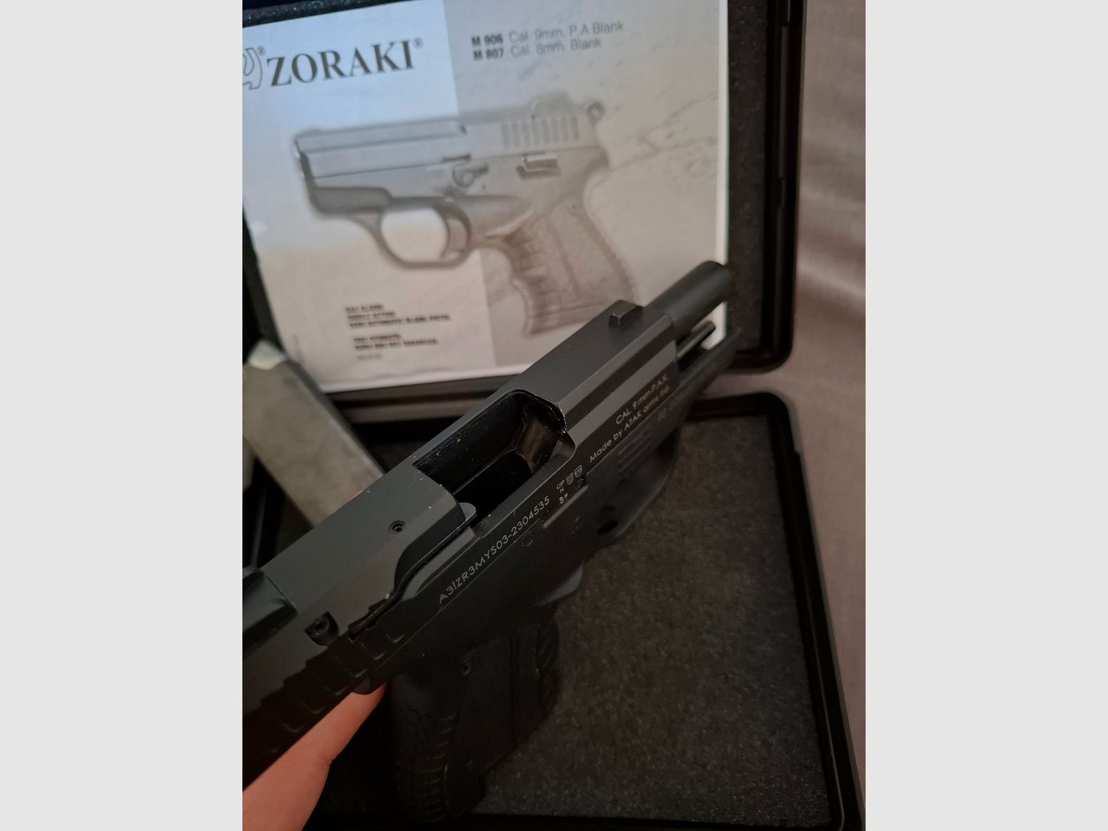 Zoraki 906 Schreckschusspistole – 9 mm P.A.K.*