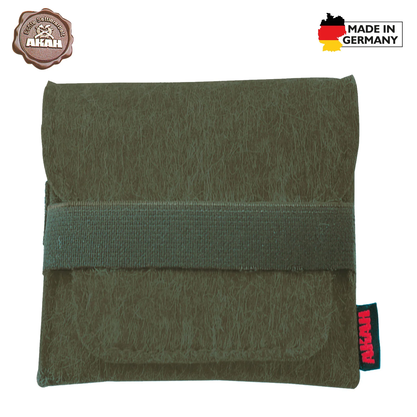 AKAH Filz-Patronenetui Grün für 3 Büchsen- und 2 Schrotpatronen