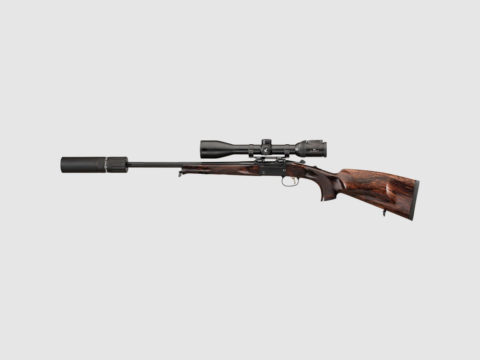 Merkel Kipplaufbüchse K5 Extreme Schweinsrücken, bayerische Backe & Doppelfalz, Kaliber 7x57 R