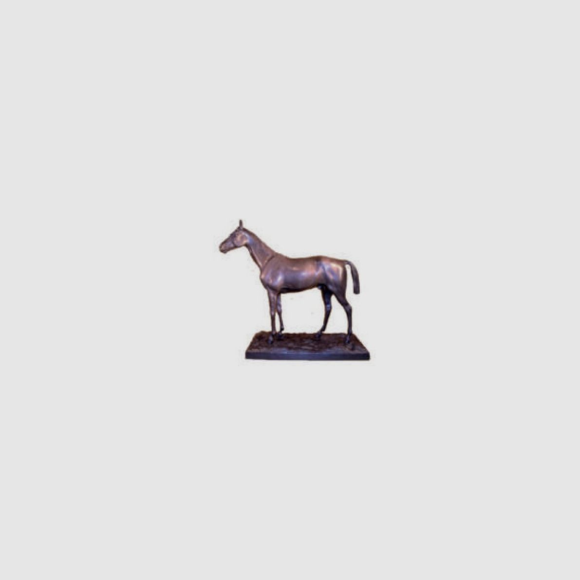 Lovergreen bronze statue motif English horse