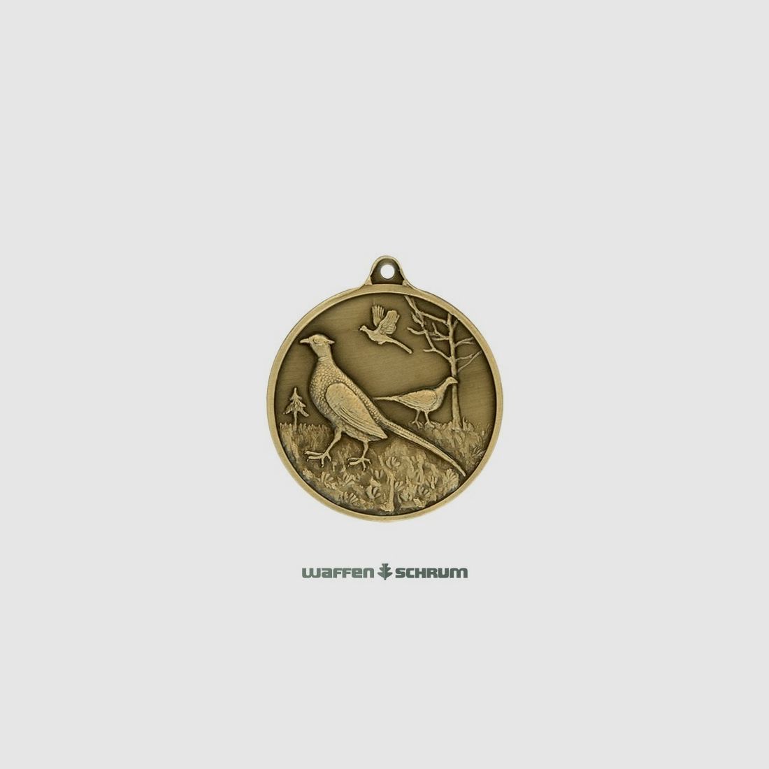 Steinhauer&Lück Jagdmedaille Fasan 40mm Bronze