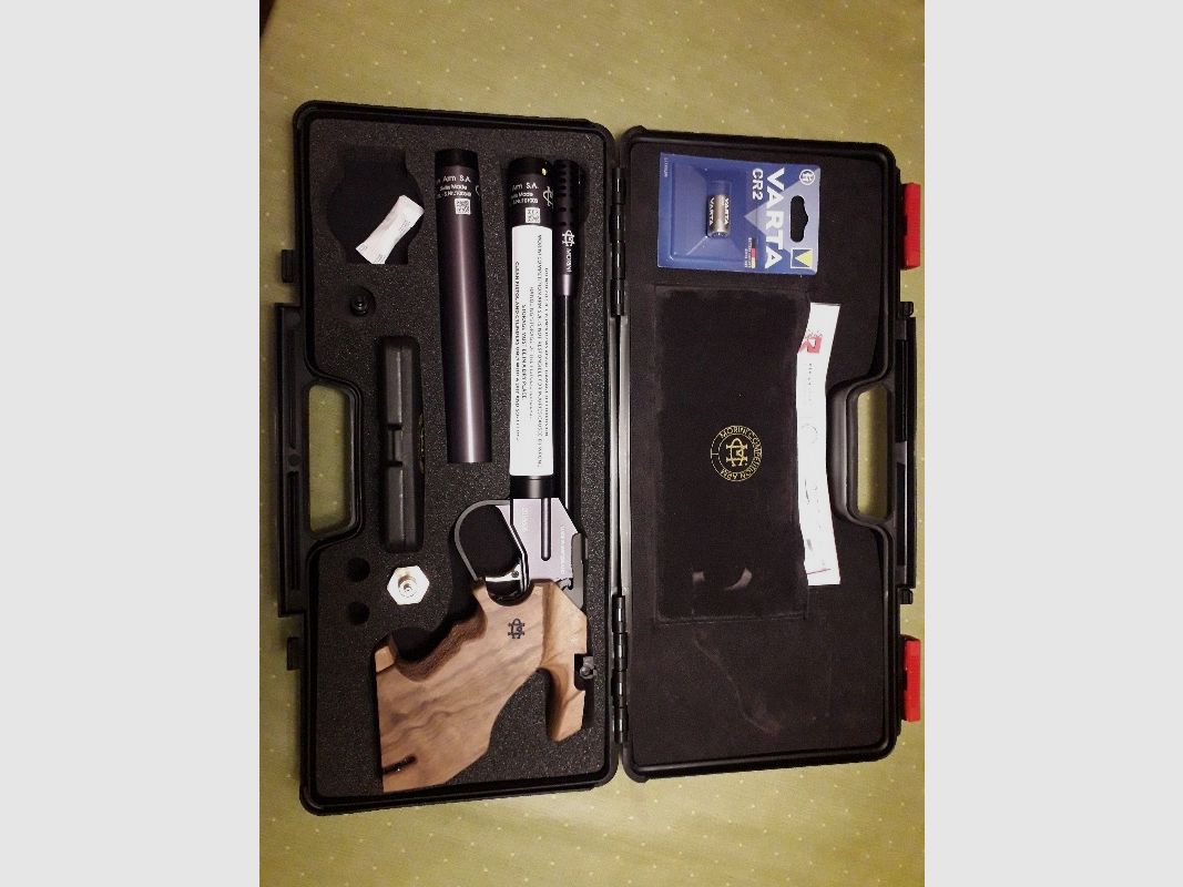 Morini LP CM 162 EI - Titan mit elektronischem Abzug und 2 Kartuschen - NEU - 