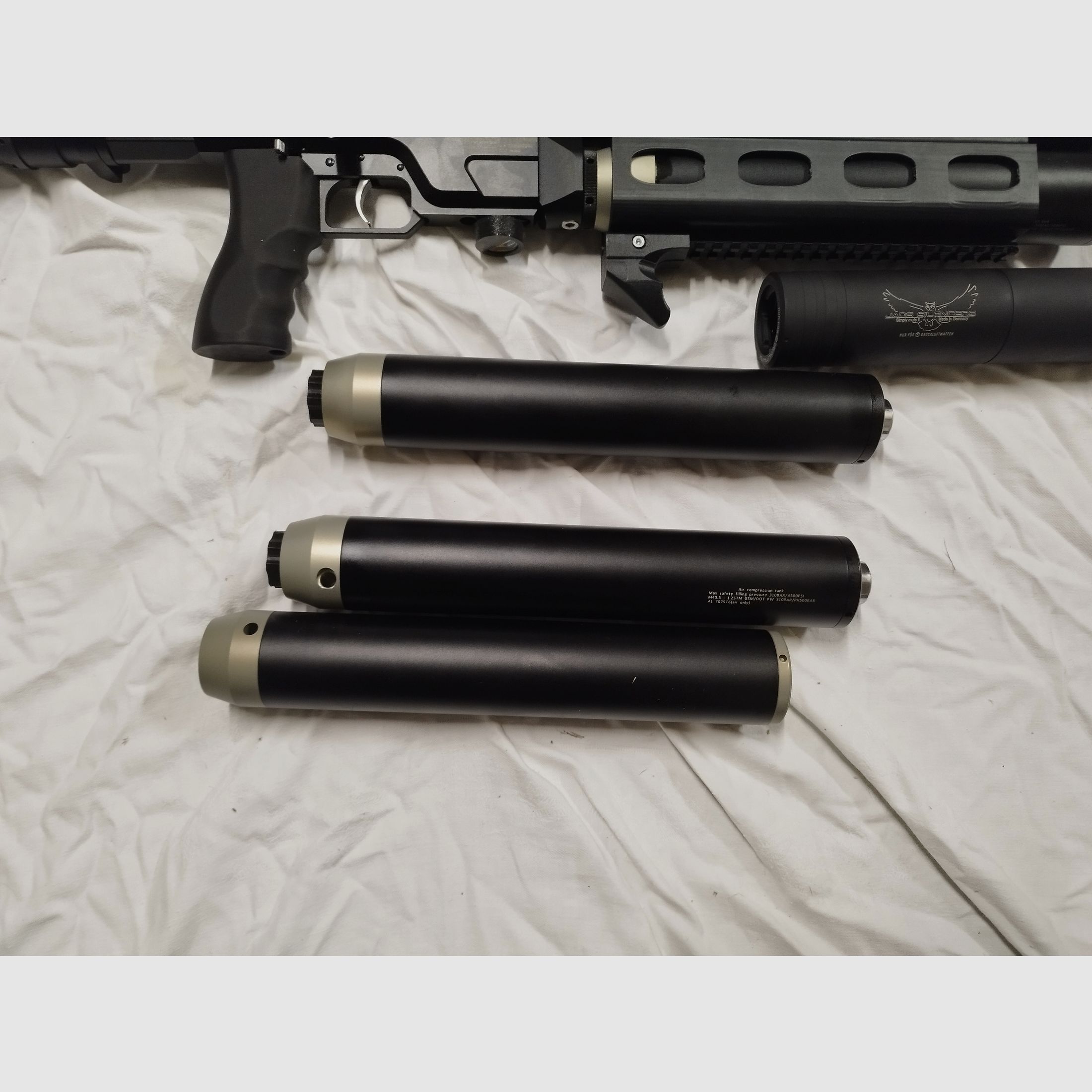 AEA HP Max MK 2 - Mega Set Jads silencer with compressor and accessories