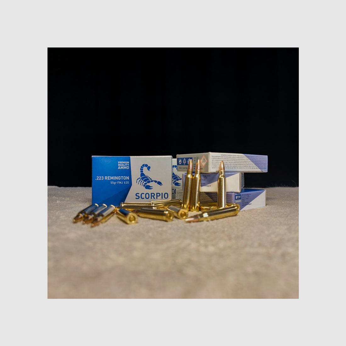 STV Scorpio .223 Rem FMJ 55 grs 200 coups