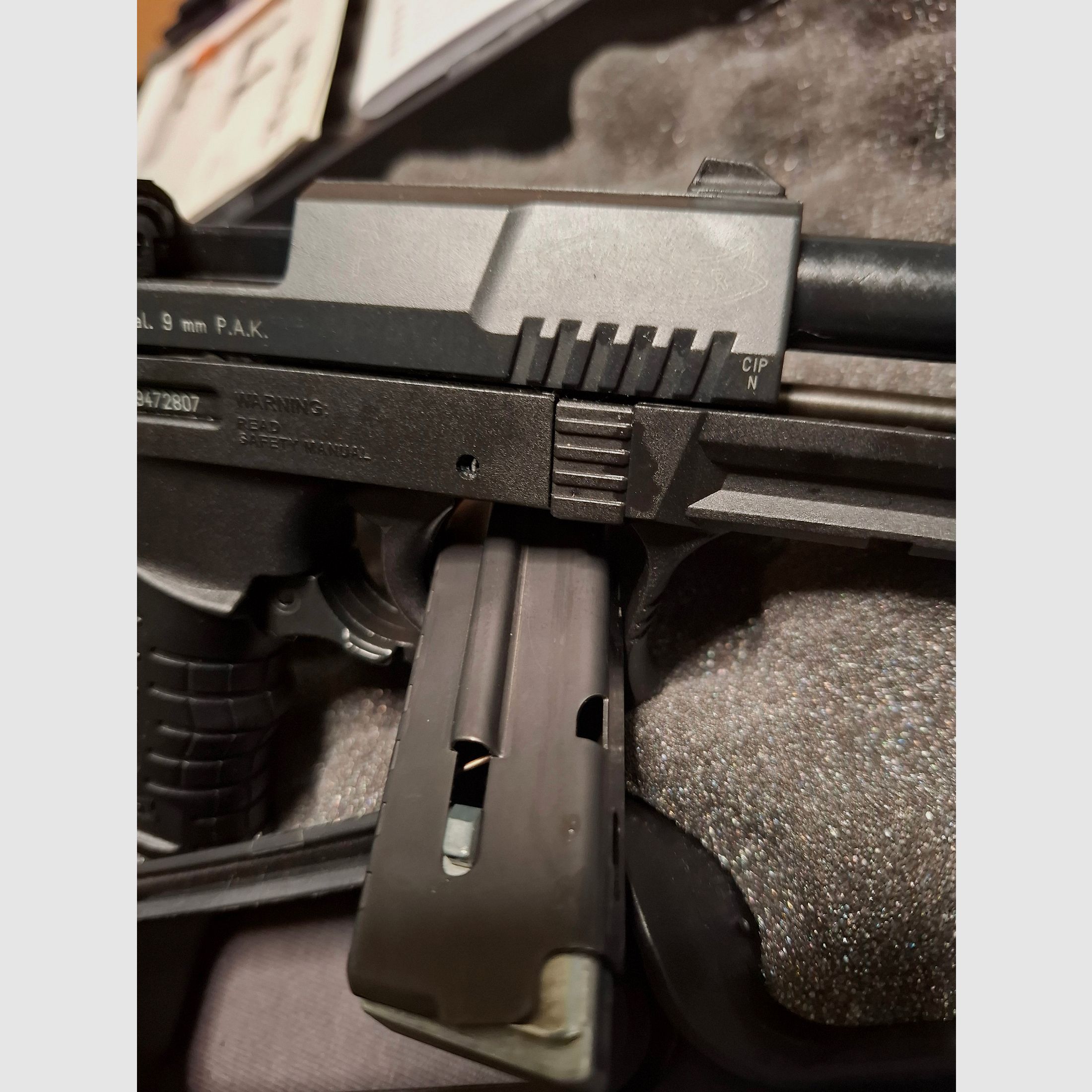 Walther P22  9mm P.A.K.  PTB 778