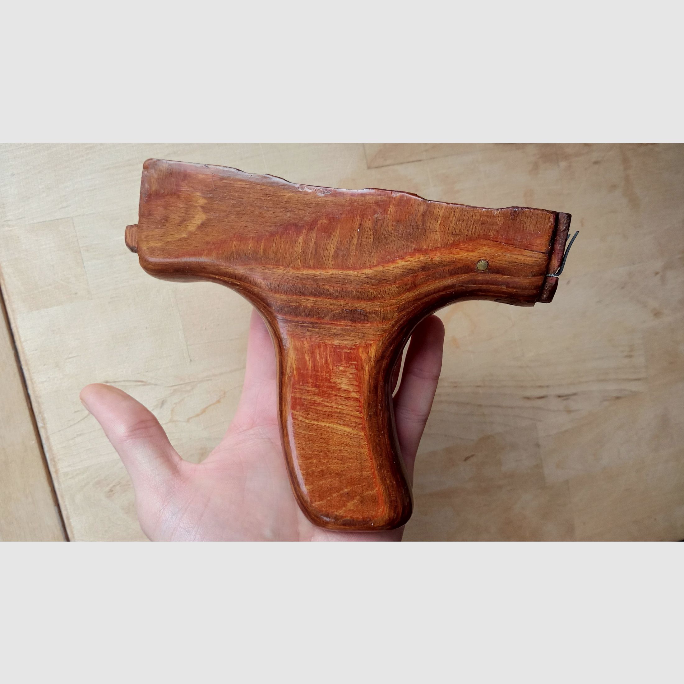 #2 Romanian lower AK handguard s.g. donkey-dick (Uluc) laminated wood Romy Dong for PM md.63 md.90 AIMR AIMS