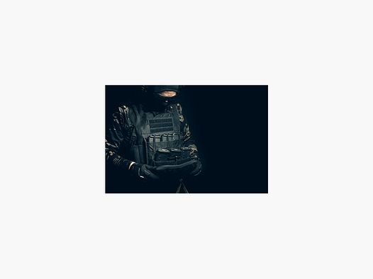 Drievoudige magazijntas Molle VX Lazer. Groen