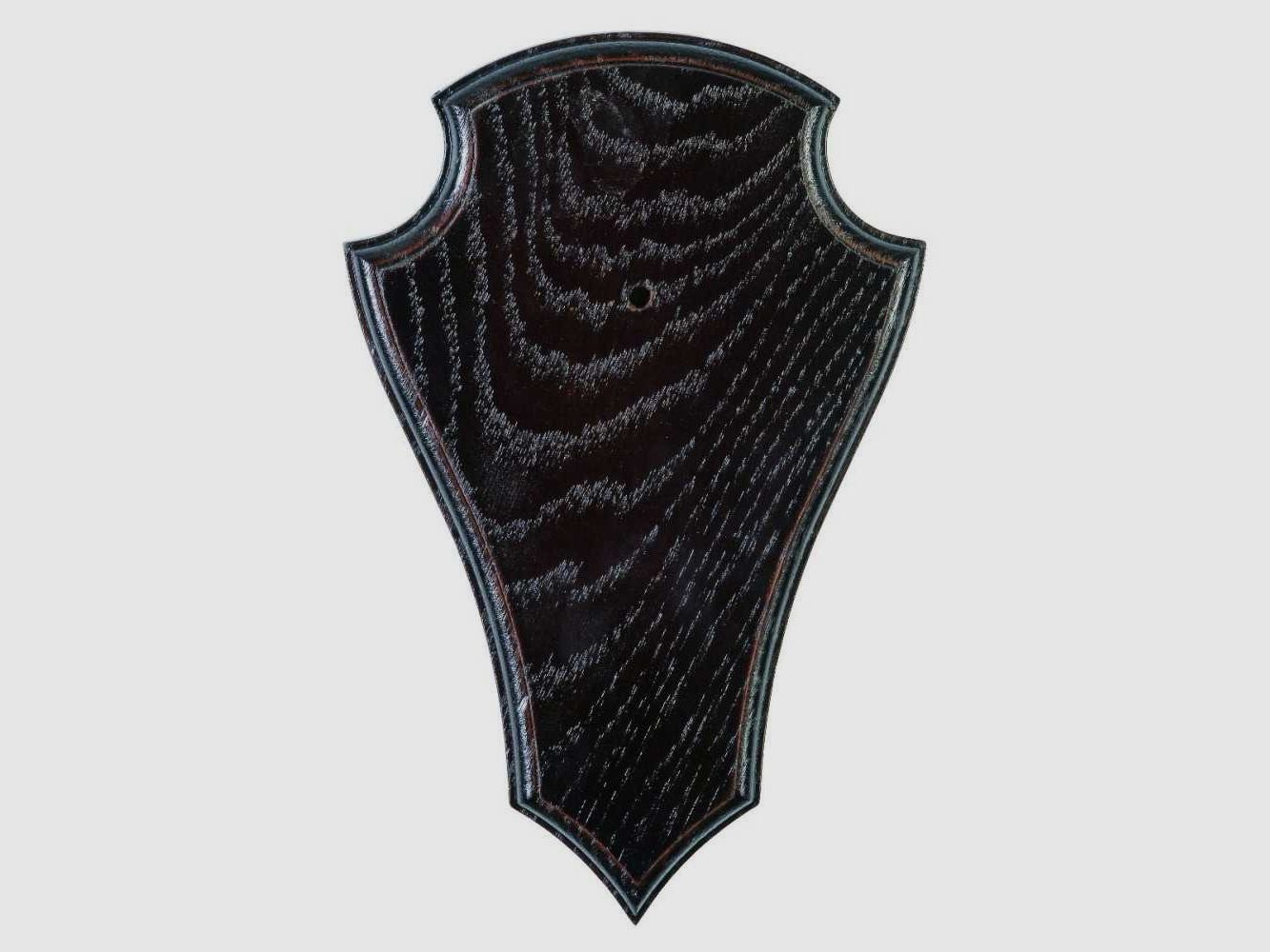 Écusson en chêne foncé Januel pour chevreuil de 23x15cm