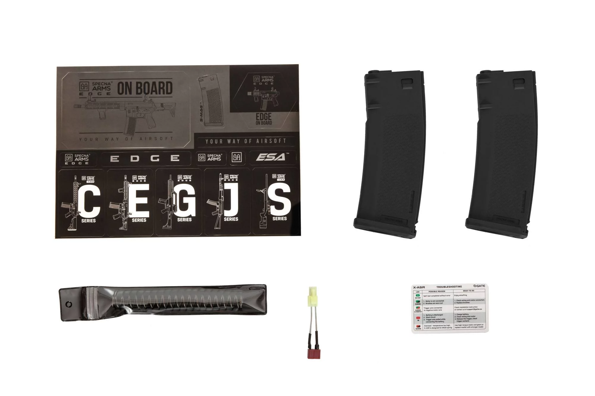 Carabina de airsoft Specna Arms SA-E24 EDGE – negra, imagen 20 de 44