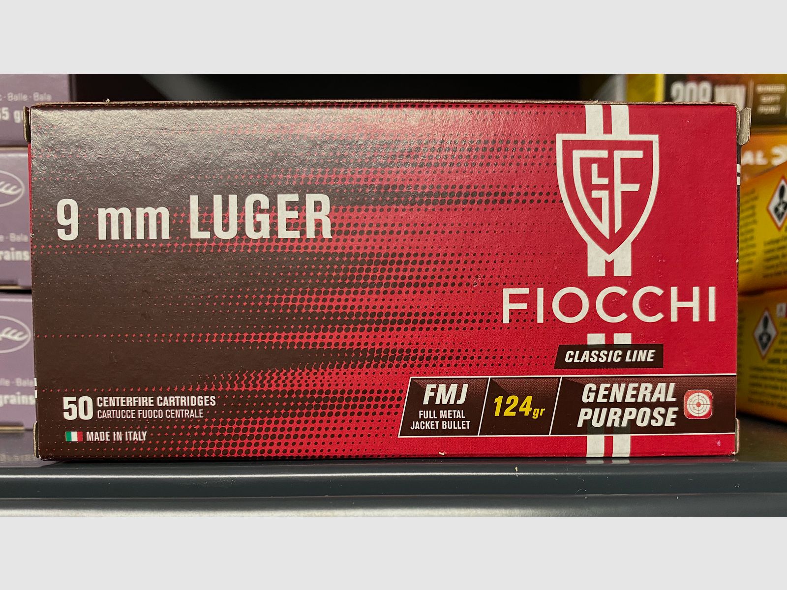 1000 Schuss Fiocchi 9mm Luger 9x19 124gr. FMJ     www.waffenhandel-kraus.de in Lauf bei Nürnberg 