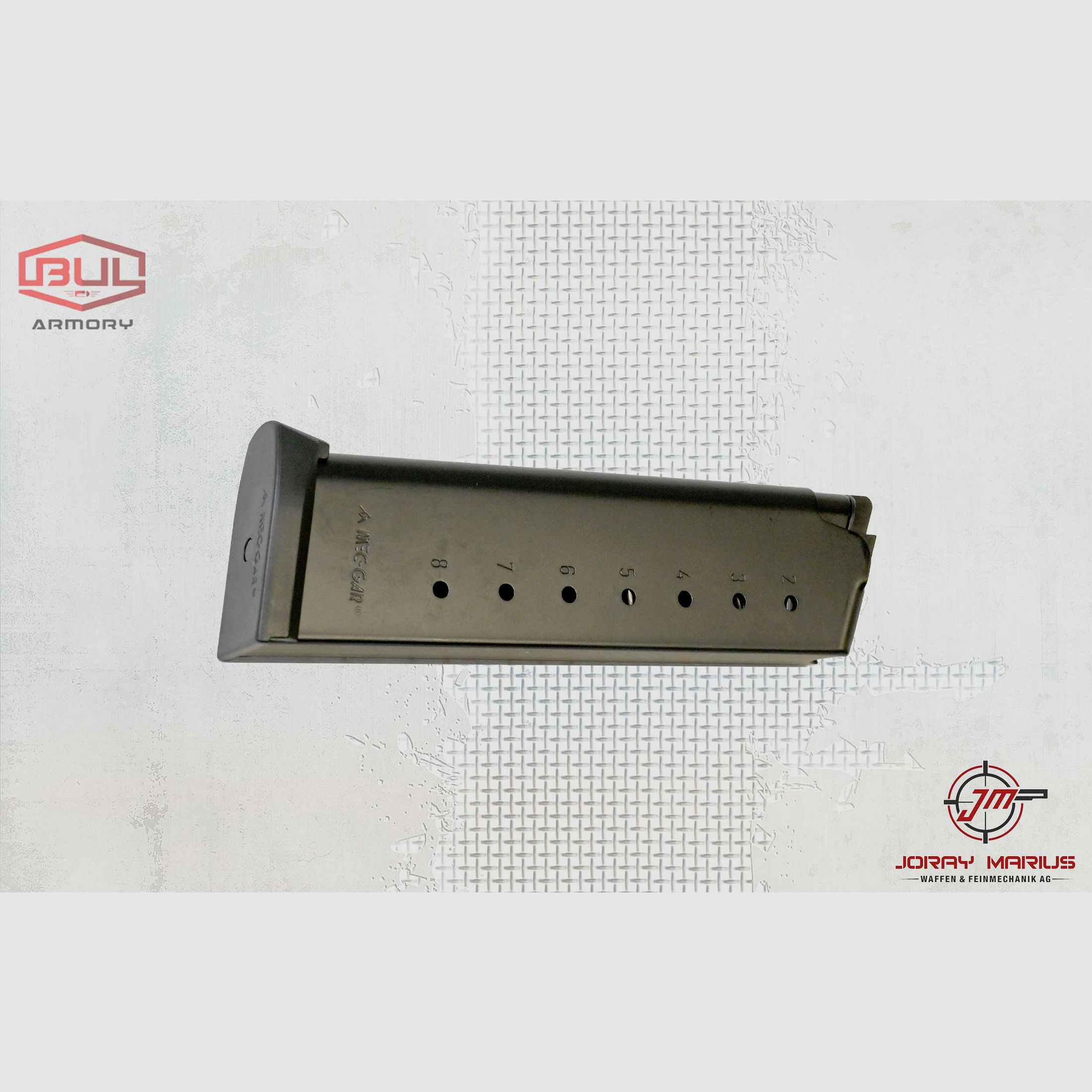 Bul 1911 Magazin .45 ACP, 8-Schuss
