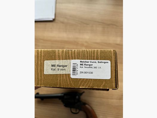 Revolver ME Ranger 9mmRK arme de collection