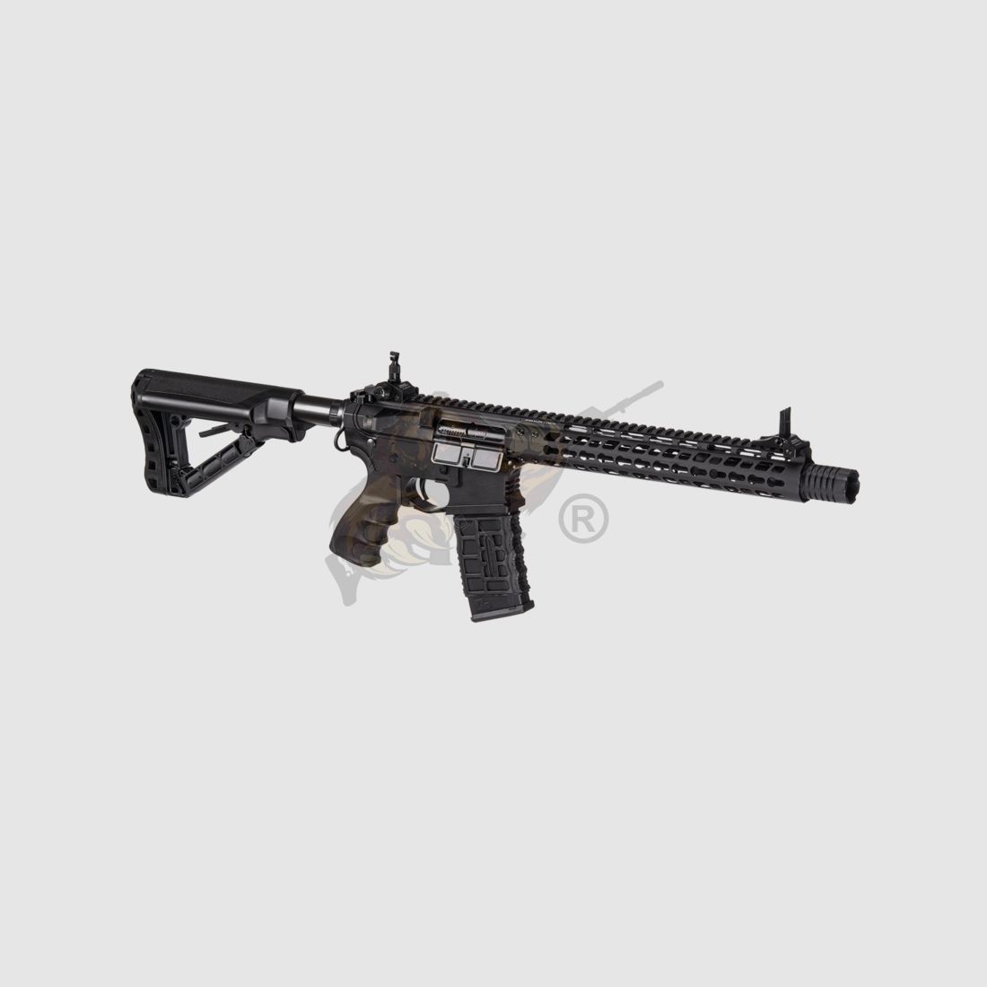 G&G CM16 Wild Hog 12" mit ETU Airsoft S-AEG frei ab 18